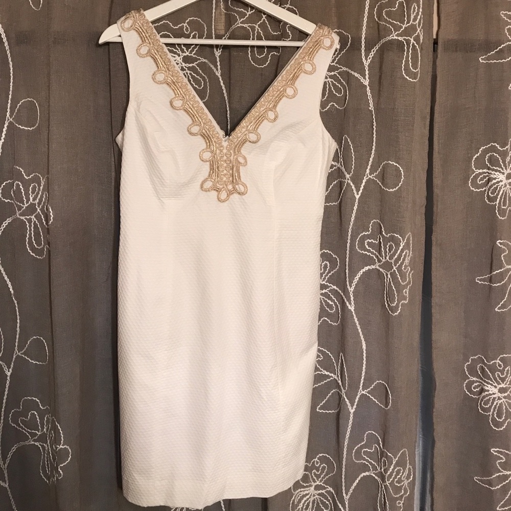 Lilly Pulitzer white dress
